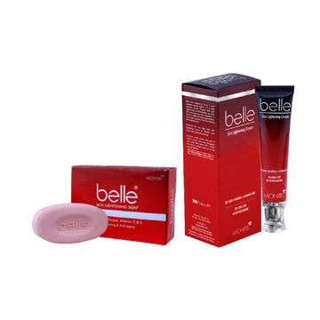 Beauty Care Bundle Belle Skin Lightening Cream and Soap